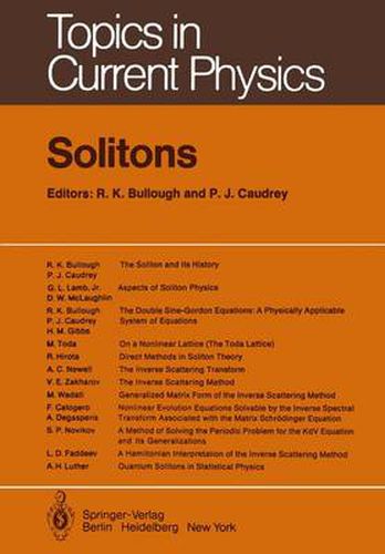 Cover image for Solitons