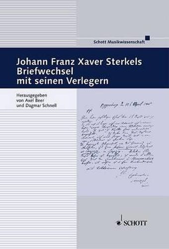 Cover image for Johann Franz Xaver Sterkel's Briefwechsel MIT Seinen Verlegern