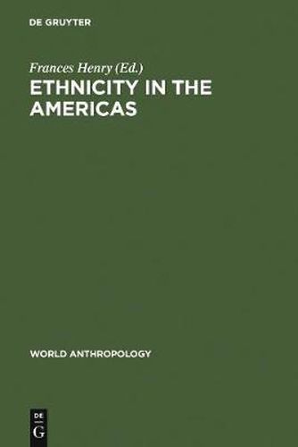 Cover image for Ethnicity in the Americas