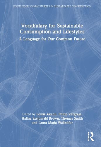 Cover image for Vocabulary for Sustainable Consumption and Lifestyles