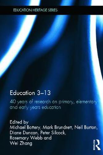 Cover image for Education 3-13: 40 Years of Research on Primary, Elementary and Early Years Education