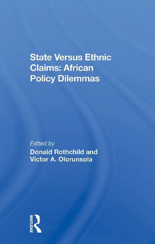 Cover image for State Versus Ethnic Claims