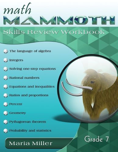 Math Mammoth Grade 7 Skills Review Workbook