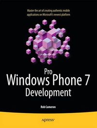 Cover image for Pro Windows Phone 7 Development