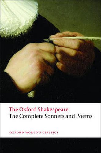 Cover image for The Complete Sonnets and Poems: The Oxford Shakespeare