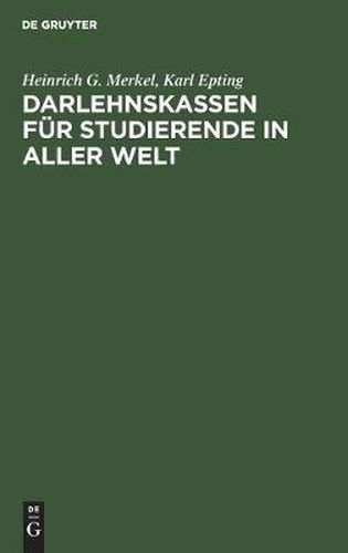 Darlehnskassen Fur Studierende in Aller Welt