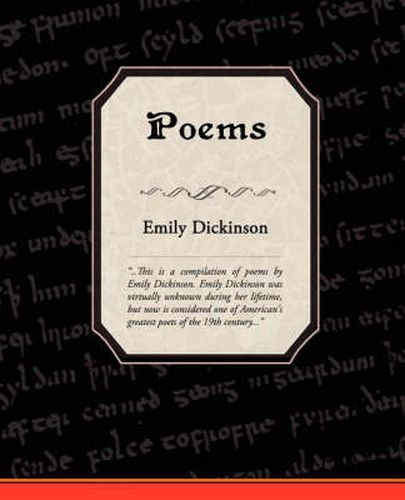 Cover image for Poems