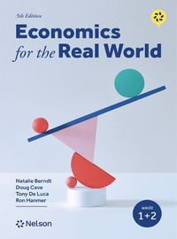 Cover image for Economics for the Real World Units 1 & 2 + Nelson MindTap