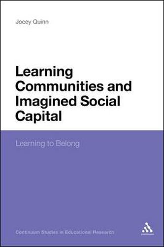 Cover image for Learning Communities and Imagined Social Capital: Learning to Belong