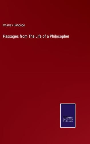 Cover image for Passages from The Life of a Philosopher