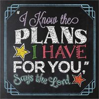 Cover image for I Know the Plans I Have for You,  Says the Lord