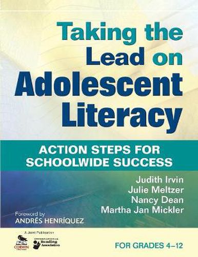 Cover image for Taking the Lead on Adolescent Literacy: Action Steps for Schoolwide Success