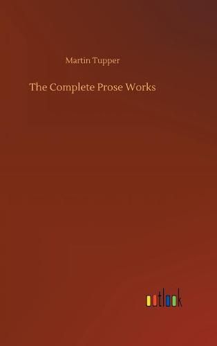 Cover image for The Complete Prose Works