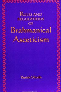 Cover image for Rules and Regulations of Brahmanical Asceticism