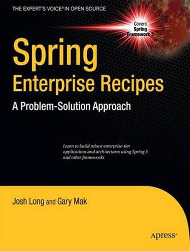 Cover image for Spring Enterprise Recipes: A Problem-Solution Approach