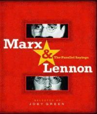 Cover image for Marx & Lennon: The Parallel Sayings