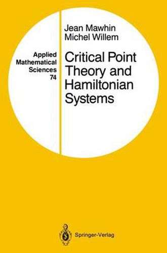 Cover image for Critical Point Theory and Hamiltonian Systems