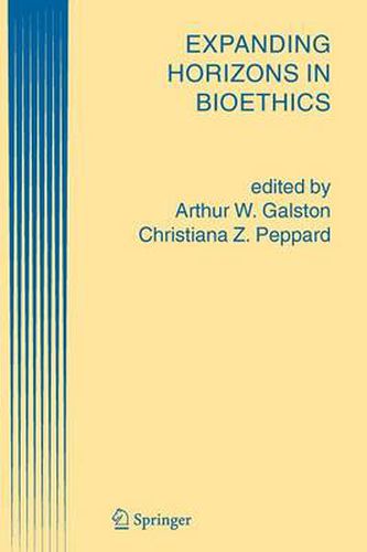 Cover image for Expanding Horizons in Bioethics