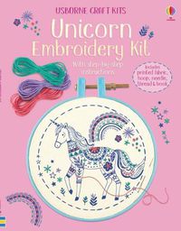Cover image for Embroidery Kit: Unicorn