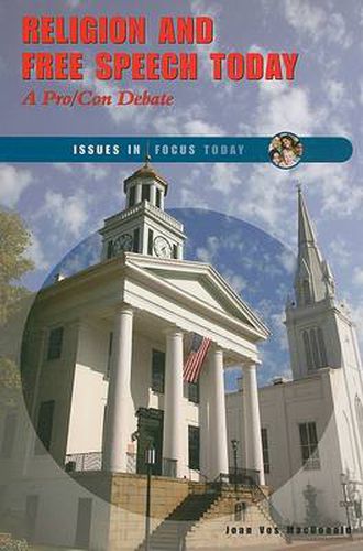 Cover image for Religion and Free Speech Today: A Pro/con Debate
