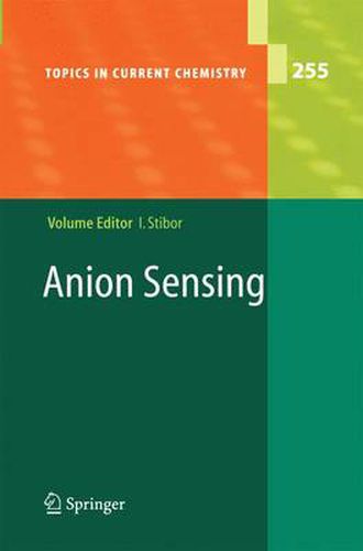 Cover image for Anion Sensing