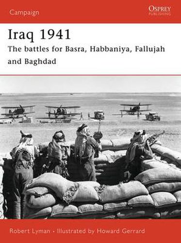 Cover image for Iraq 1941: The battles for Basra, Habbaniya, Fallujah and Baghdad