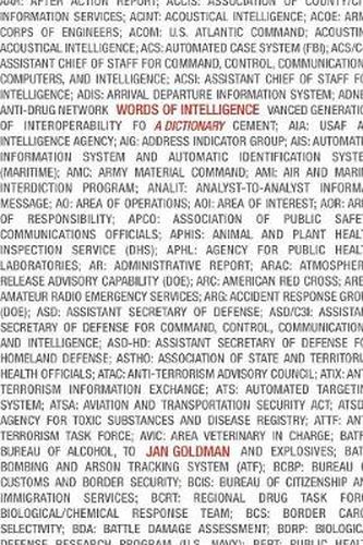 Cover image for Words of Intelligence: A Dictionary