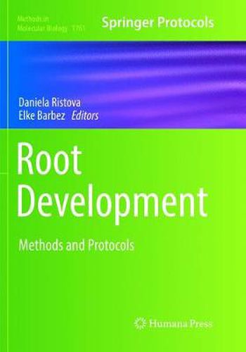 Cover image for Root Development: Methods and Protocols