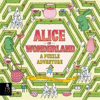 Cover image for Alice in Wonderland: A Puzzle Adventure