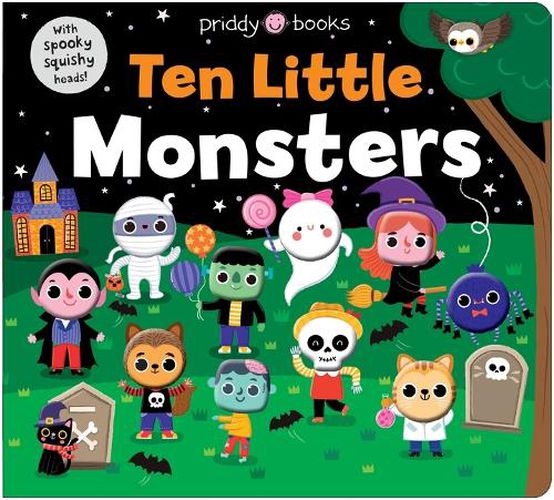 Cover image for Ten Little Monsters (Little Squishies)