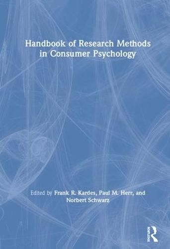 Cover image for Handbook of Research Methods in Consumer Psychology