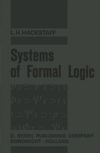 Cover image for Systems of Formal Logic