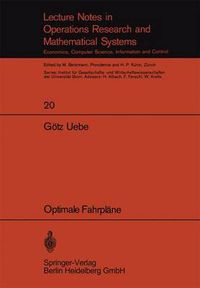 Cover image for Optimale Fahrplane