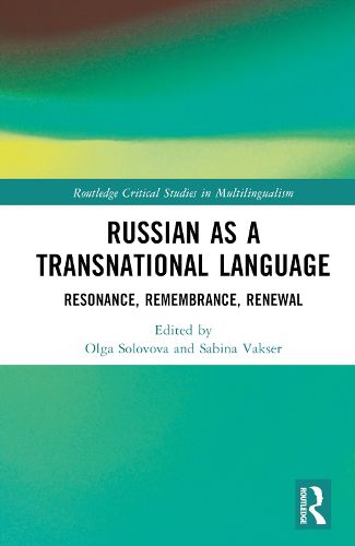 Cover image for Russian as a Transnational Language