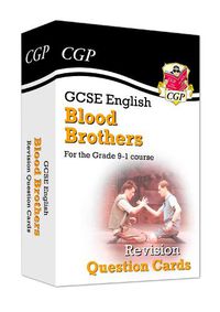 Cover image for GCSE English - Blood Brothers Revision Question Cards