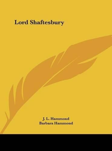 Lord Shaftesbury