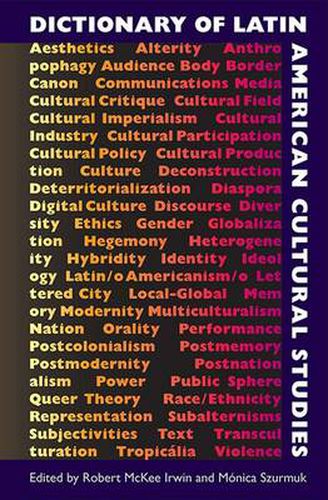 Dictionary of Latin American Cultural Studies