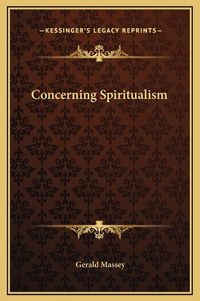 Cover image for Concerning Spiritualism