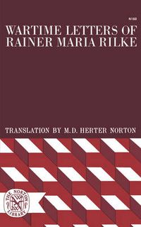 Cover image for Wartime Letters of Rainer Maria Rilke