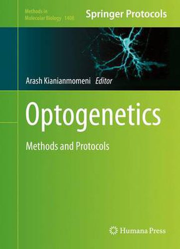 Cover image for Optogenetics: Methods and Protocols