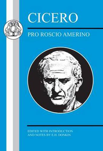 Cover image for Cicero: Pro Roscio Amerino