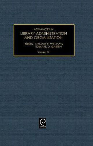 Cover image for Advances in Library Administration and Organization