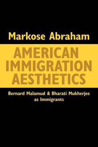 Cover image for American Immigration Aesthetics