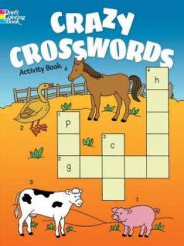 Cover image for Crazy Crosswords Activity Book