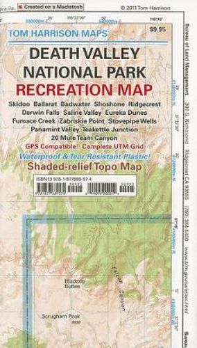 Death Valley National Park: Recreation Map
