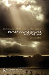 Cover image for Indigenous Australians and the Law