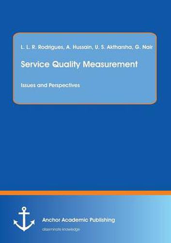 Cover image for Service Quality Measurement: Issues and Perspectives