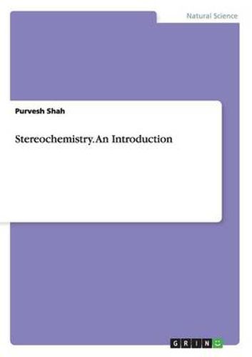 Cover image for Stereochemistry. An Introduction