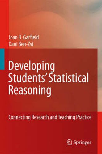 Cover image for Developing Students' Statistical Reasoning: Connecting Research and Teaching Practice