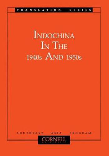 Cover image for Indochina in the 1940s and 1950s